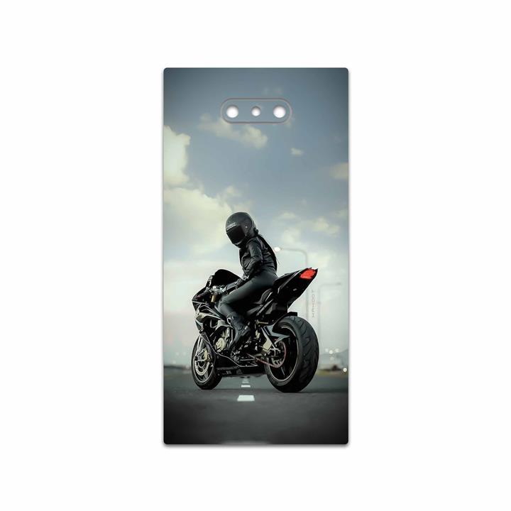 برچسب پوششی ماهوت مدل Motorcycling مناسب برای گوشی موبایل ریزر Phone 2 MAHOOT Motorcycling Cover Sticker for Razer Phone 2